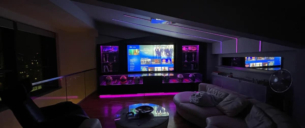 Professional home cinema installation in Melbourne by Power Amp Electrical